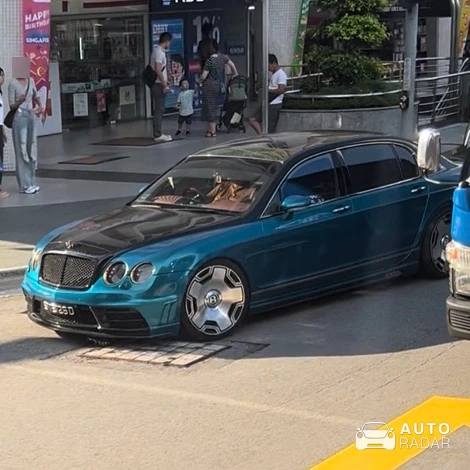 Bentley Continental Flying Spur Mansory  spotted in Singapore