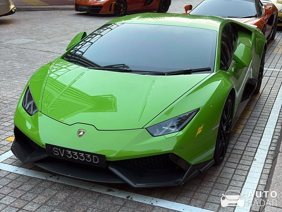 Lamborghini Huracán LP610-4 spotted in Singapore, Singapore
