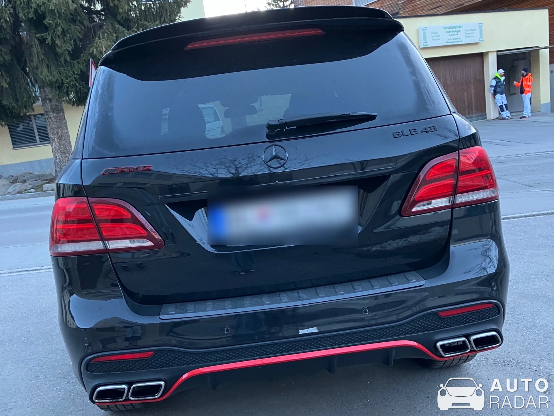 Mercedes-AMG GLE 43 spotted in Davos