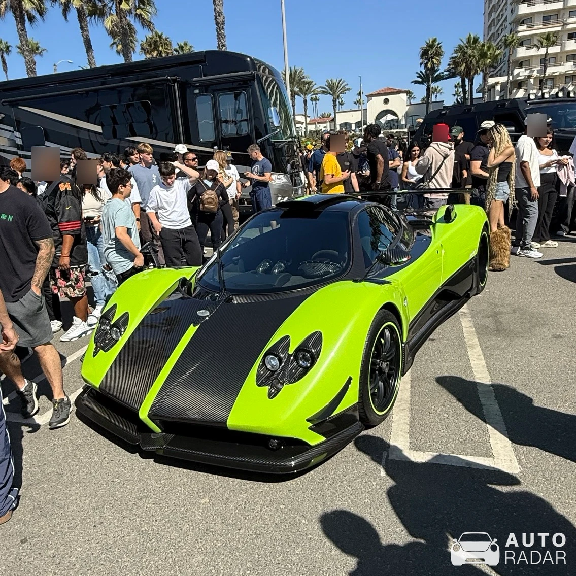 Pagani Zonda Cinque spotted in Huntington Beach