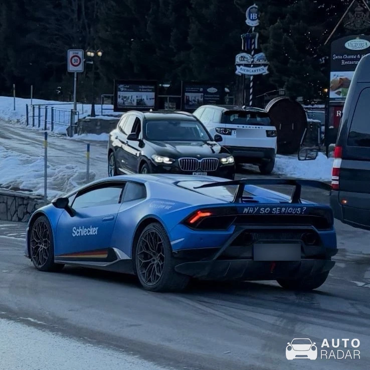 Lamborghini Huracán LP640-4 Performante spotted in Davos, Schweiz