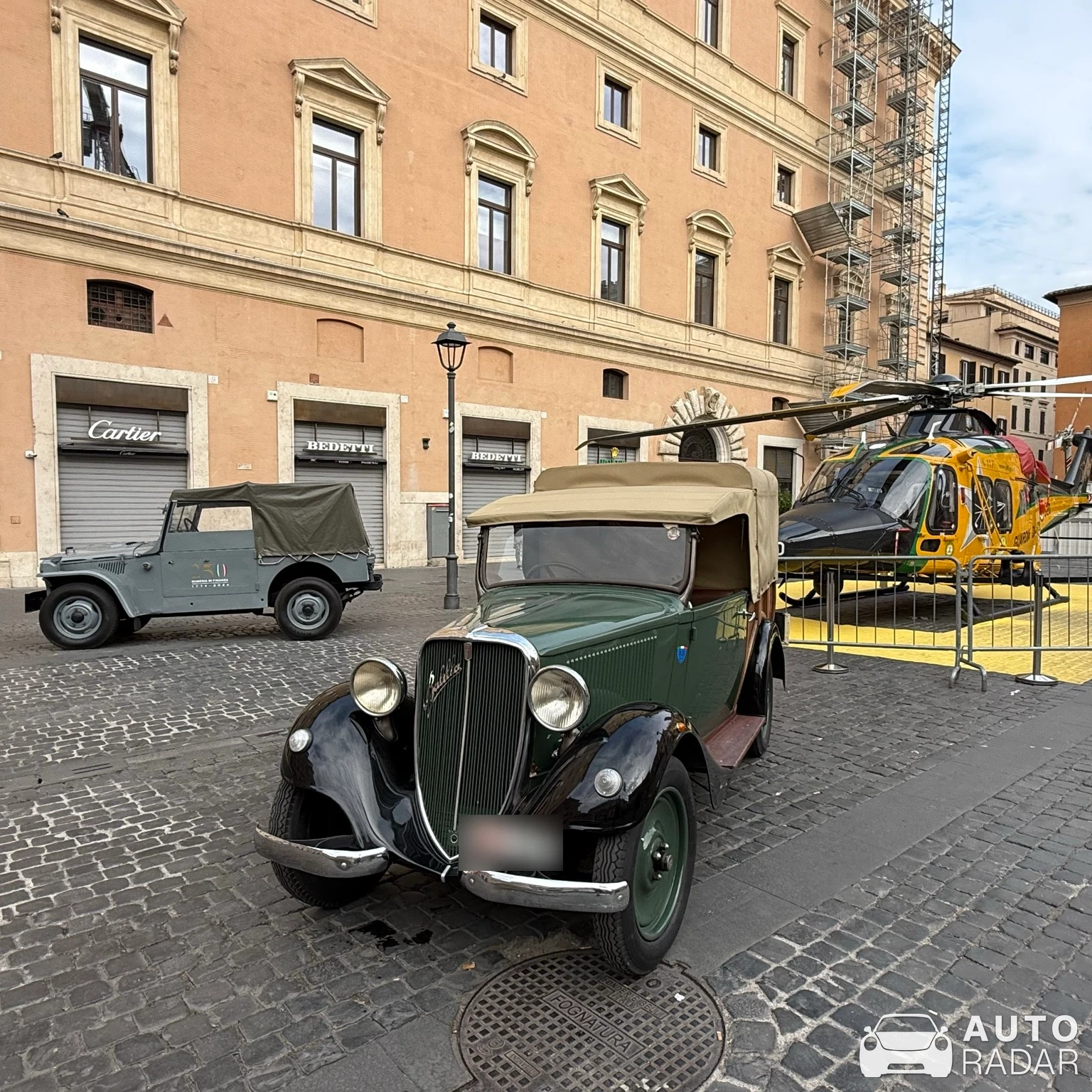 Fiat 508 Balilla spotted in Roma