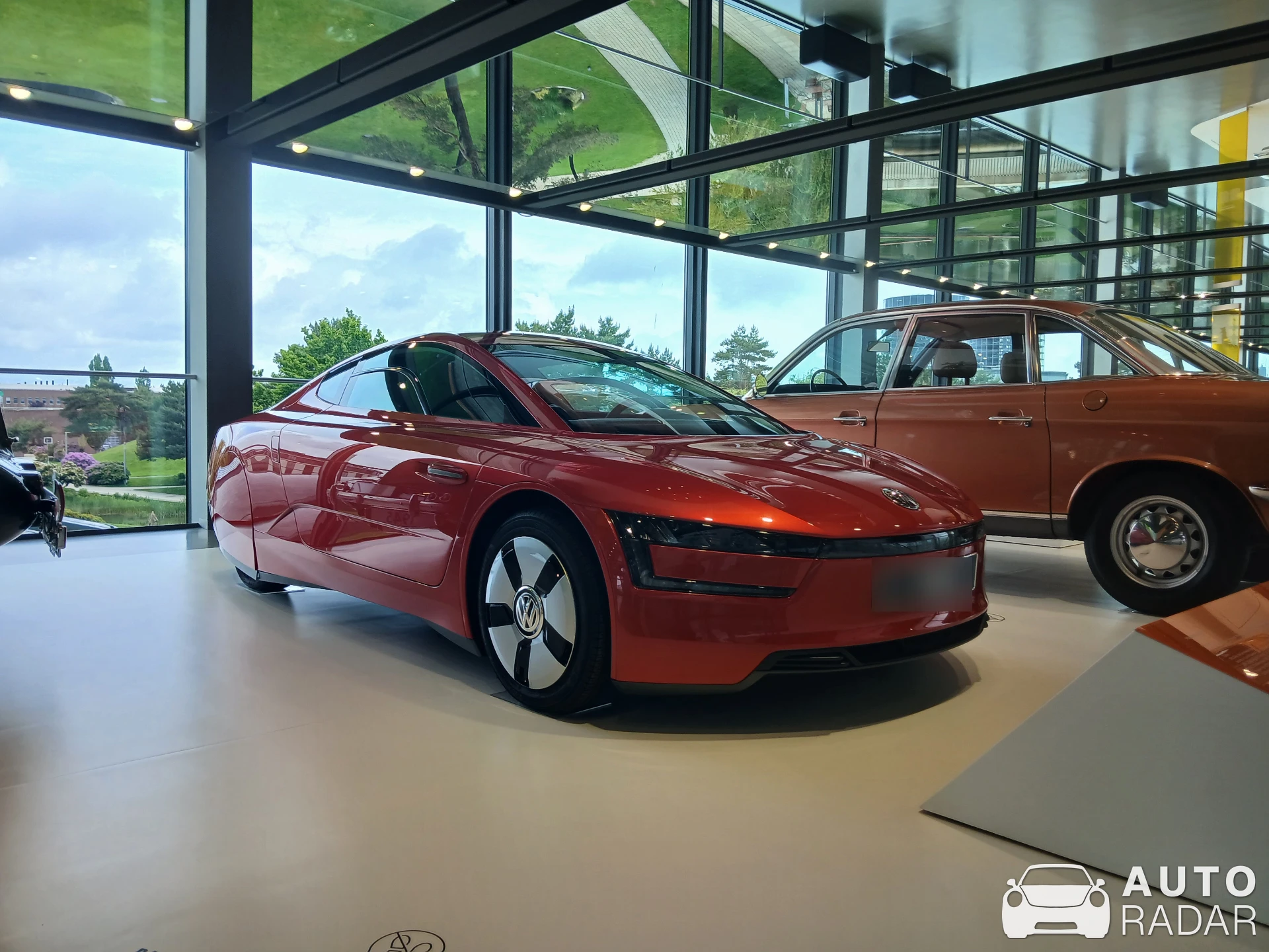 Volkswagen XL1 spotted in Wolfsburg