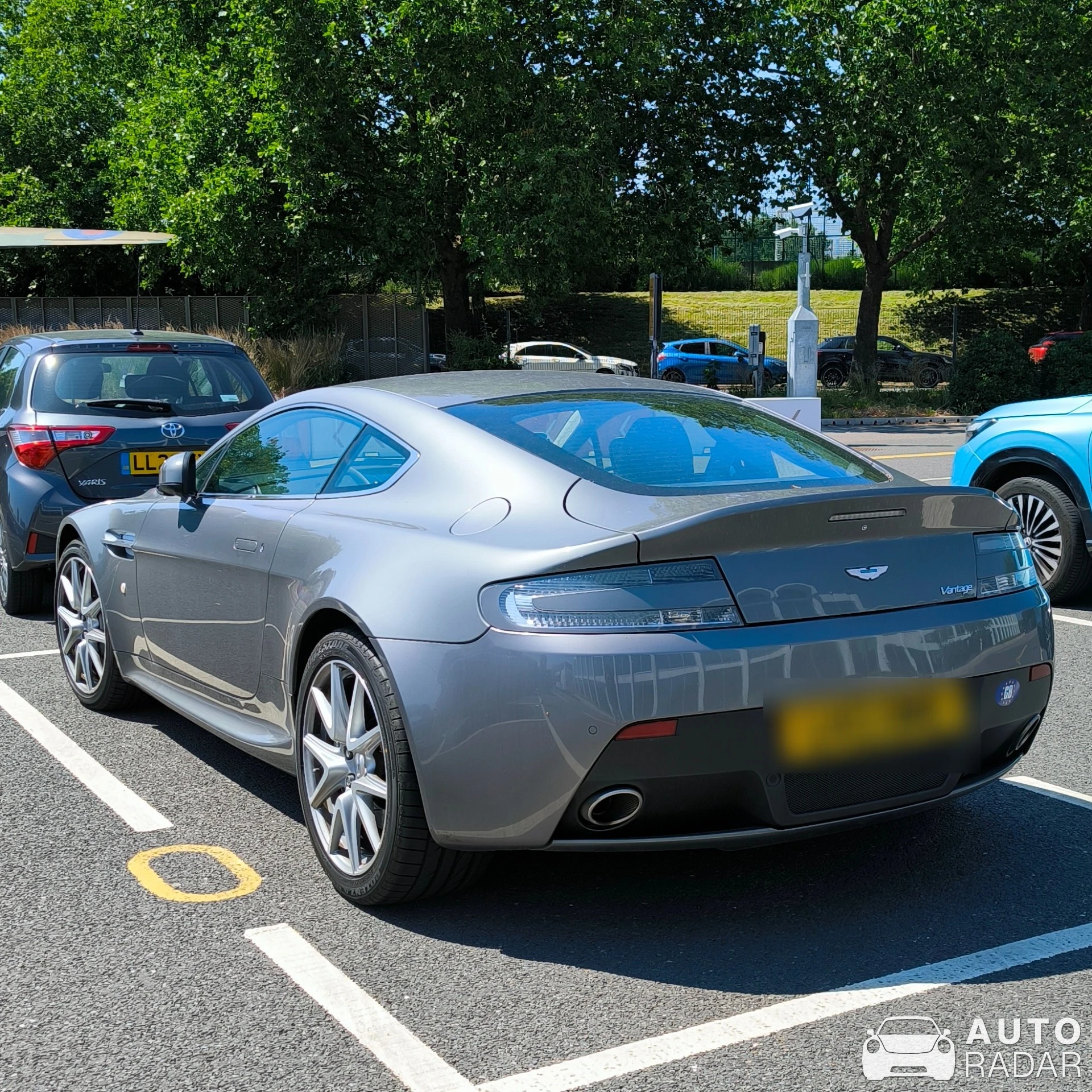 Aston Martin V8 Vantage 2012 spotted in London