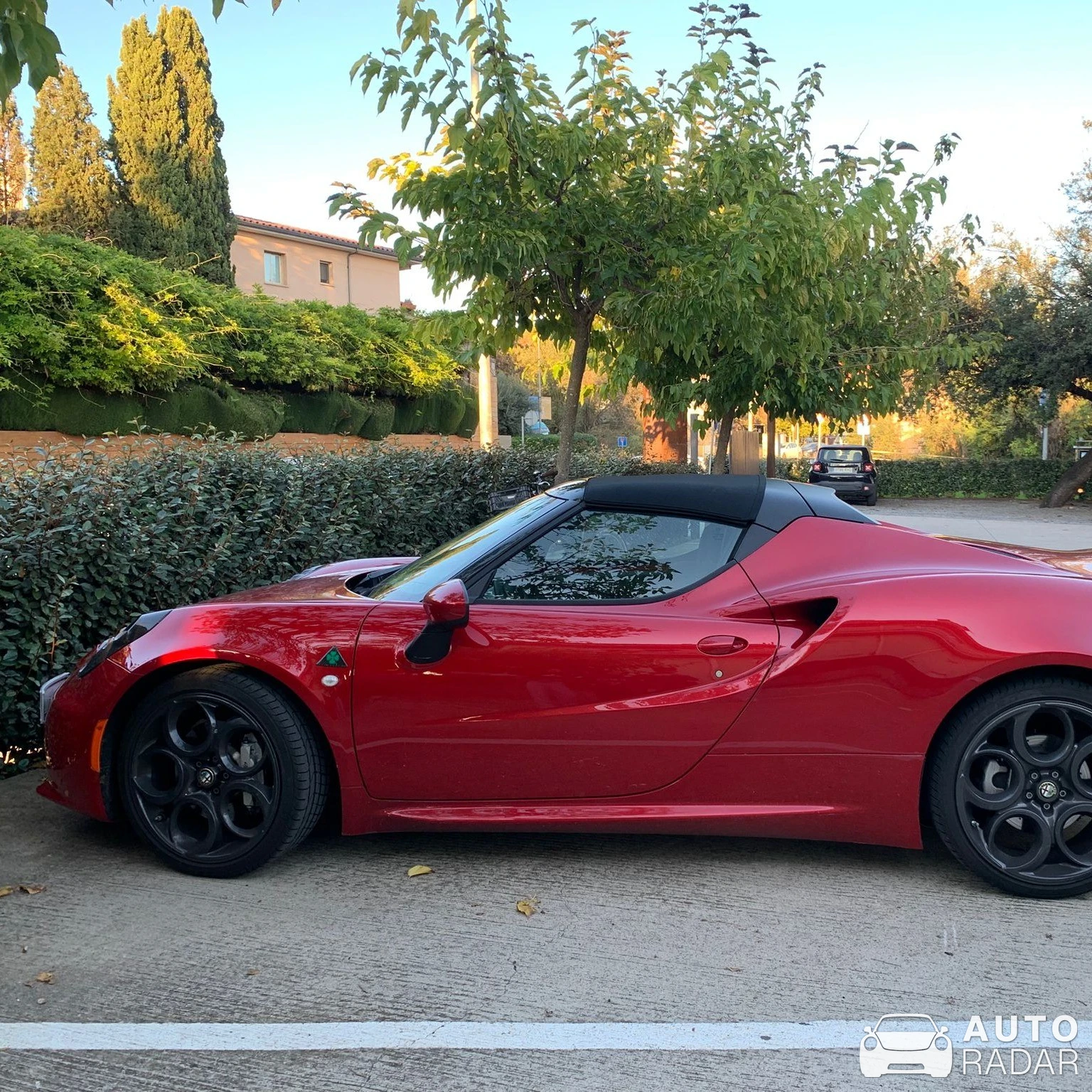 Alfa Romeo 4C Spider spotted in Girona, Spain