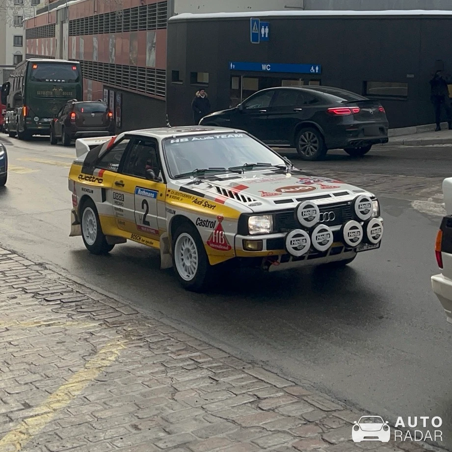 Audi Sport Quattro spotted in Sankt Moritz, Svizzera