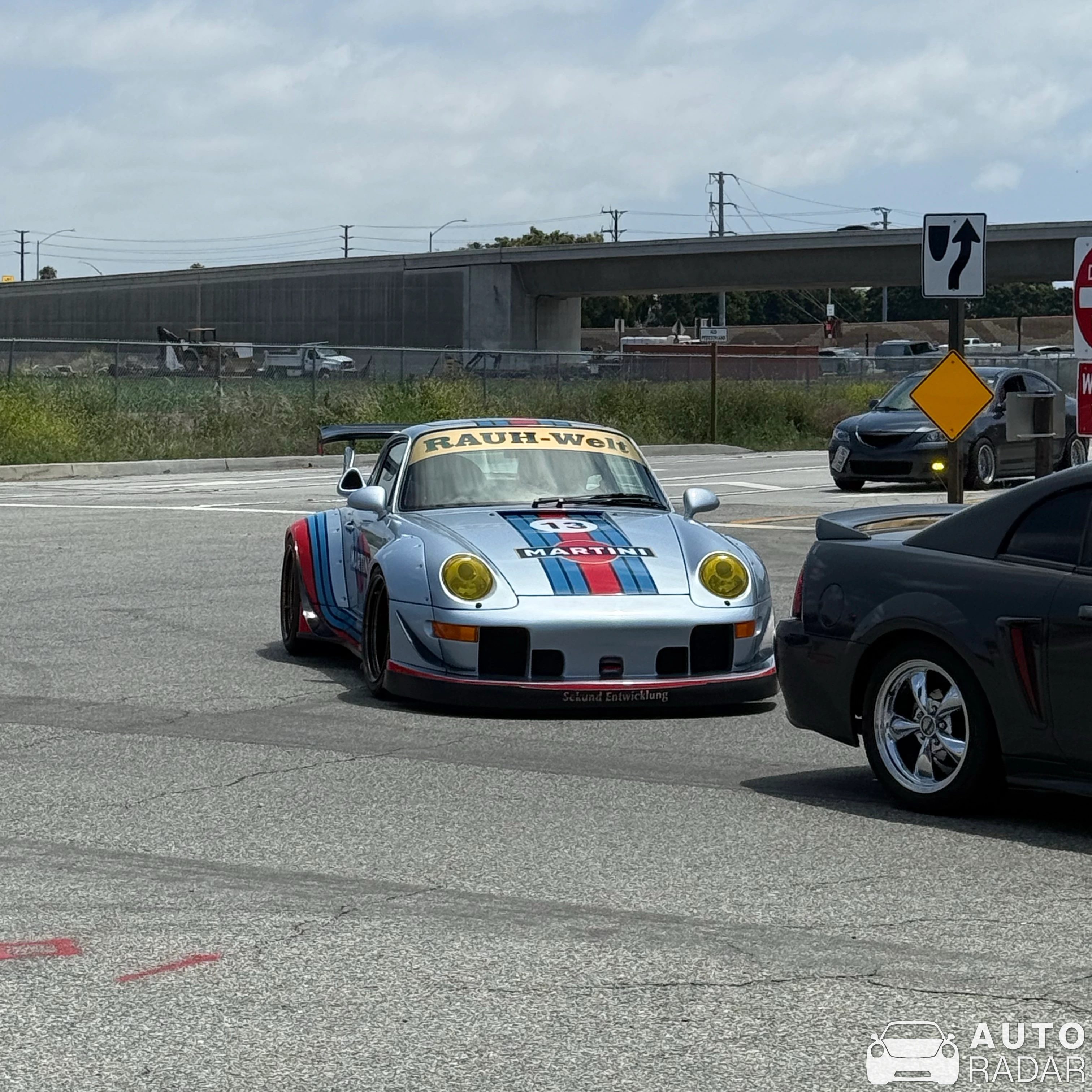 Porsche 911 SC RWB spotted in Costa Mesa