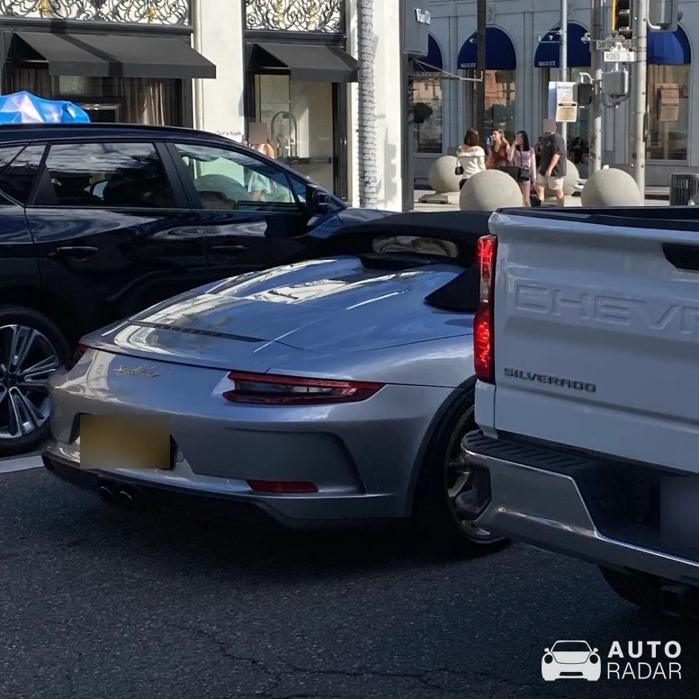 Porsche 991 Speedster spotted in Beverly Hills, United States