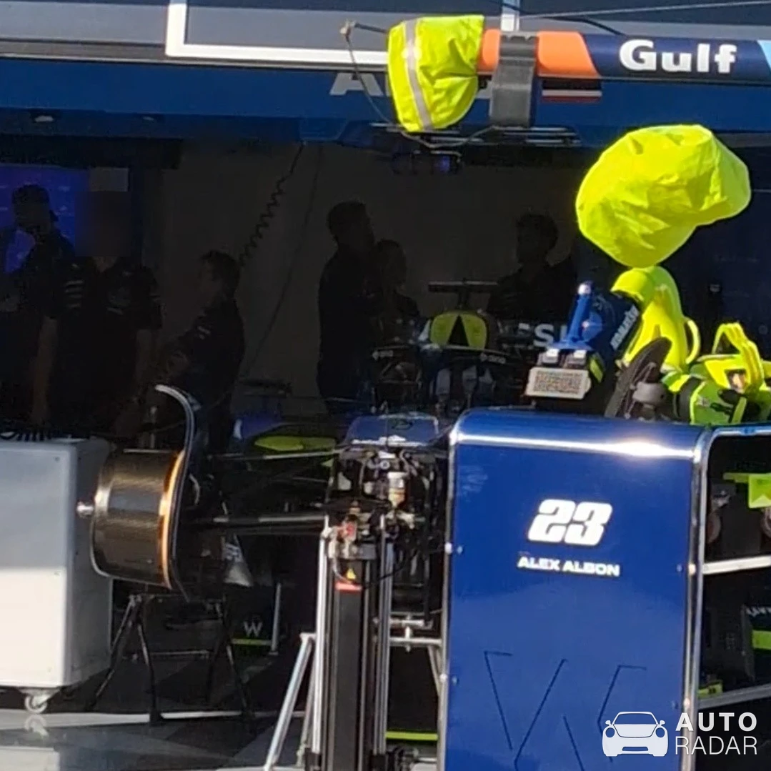 Williams FW47 spotted in Mogyoród
