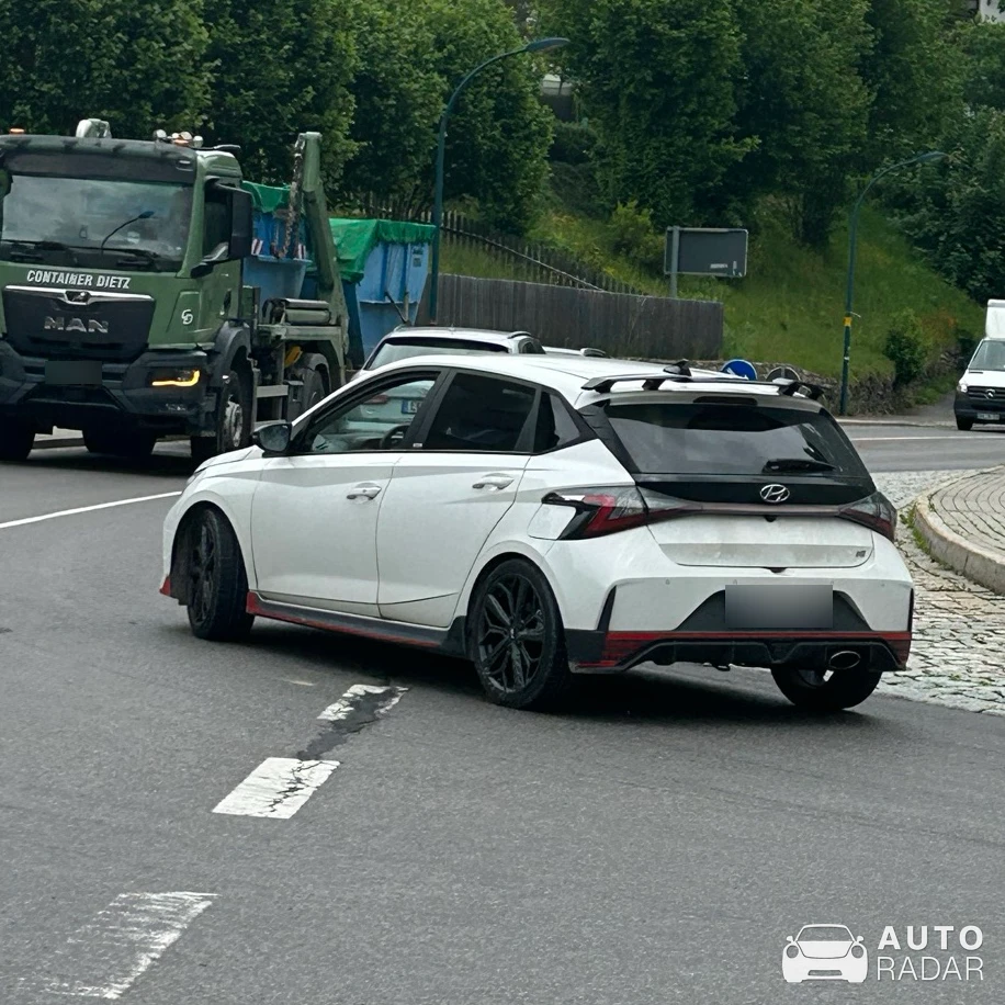 Hyundai i20 N spotted in Zwönitz