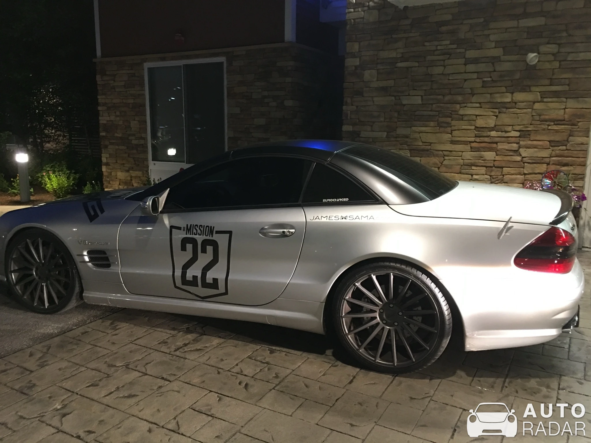 Mercedes-AMG SL 63 R230 spotted in Campton