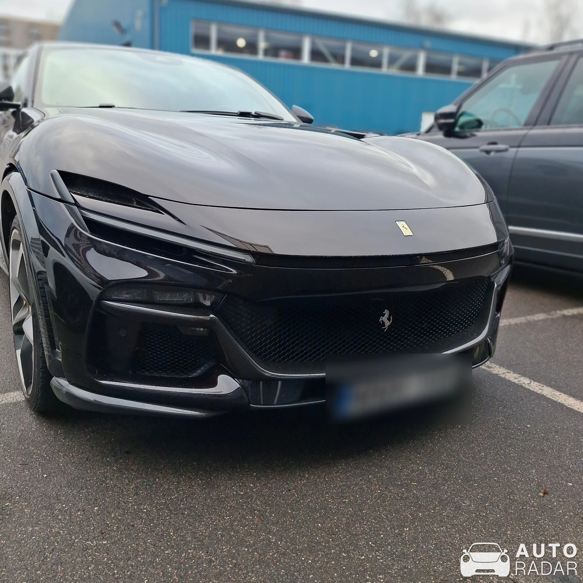 Ferrari Purosangue spotted in Vilnius, Lietuva