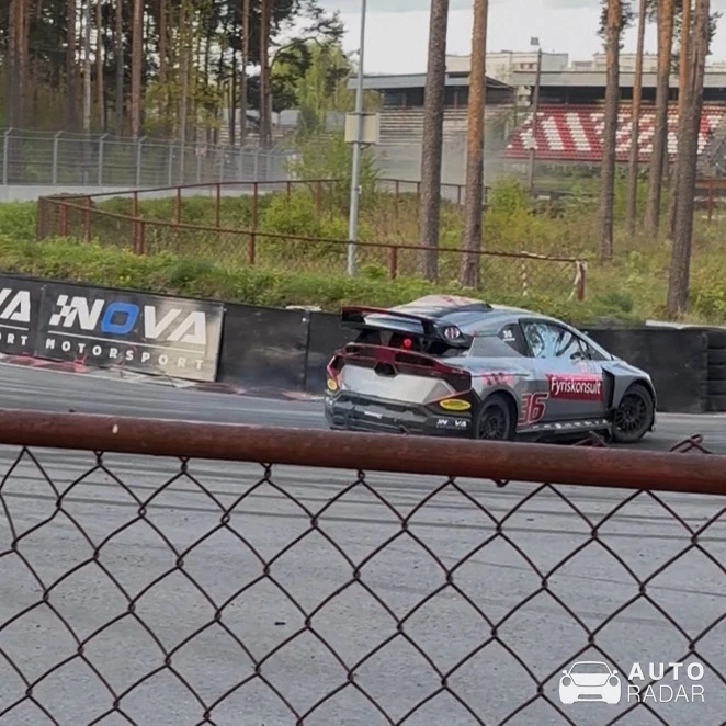 Ford Fiesta WRC spotted in Rīga