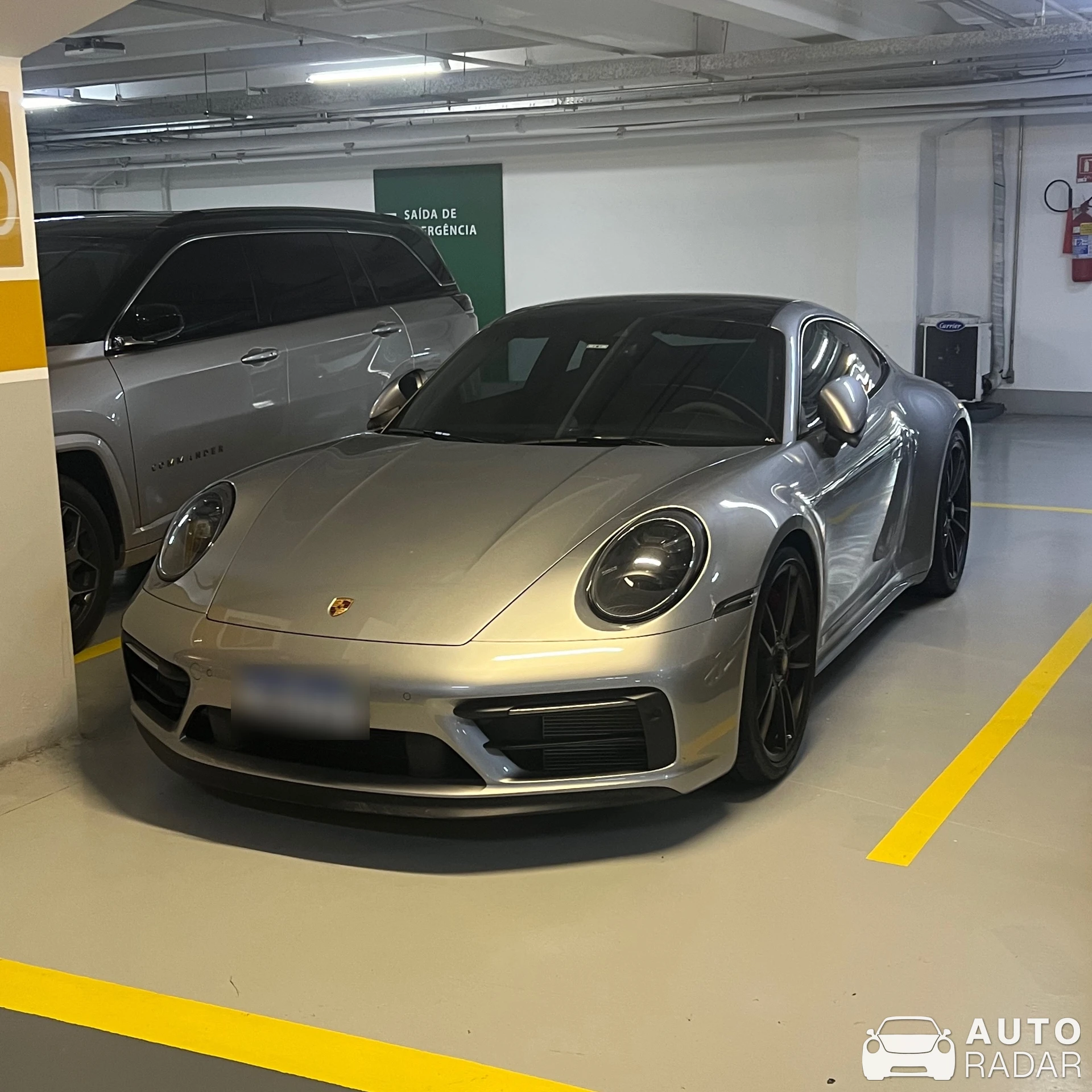 Porsche 992 Carrera GTS MkI spotted in Barra da Tijuca, Brazil
