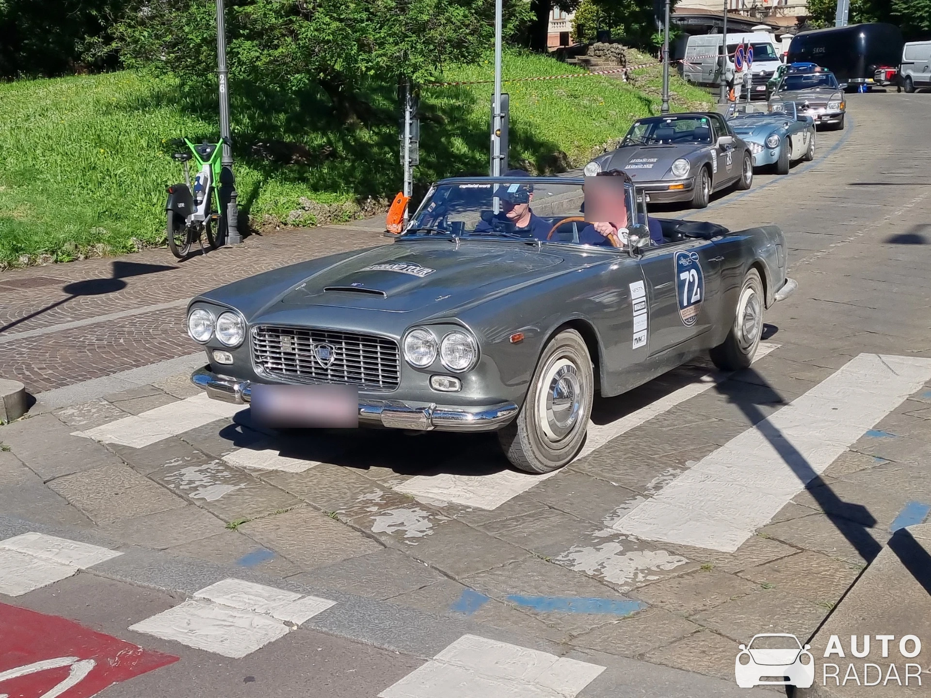 Lancia Flaminia spotted in Milano
