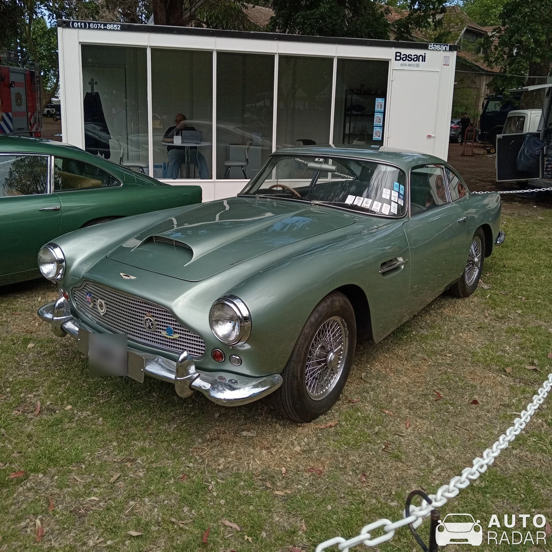 Aston Martin DB4 spotted in San Isidro, Argentina