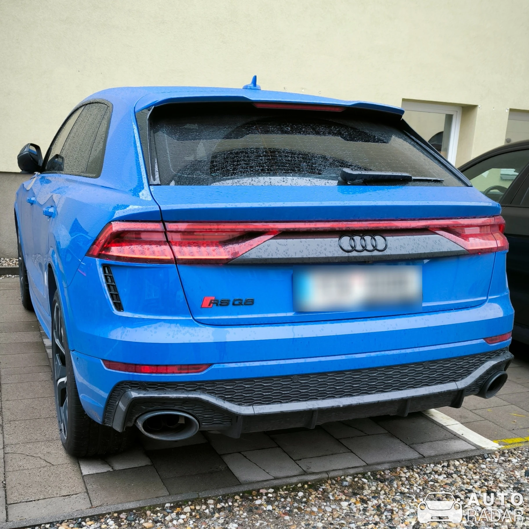 Audi RS Q8 spotted in Olomouc, Czechia