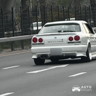 Nissan Skyline R34 Sedan spotted in Manama