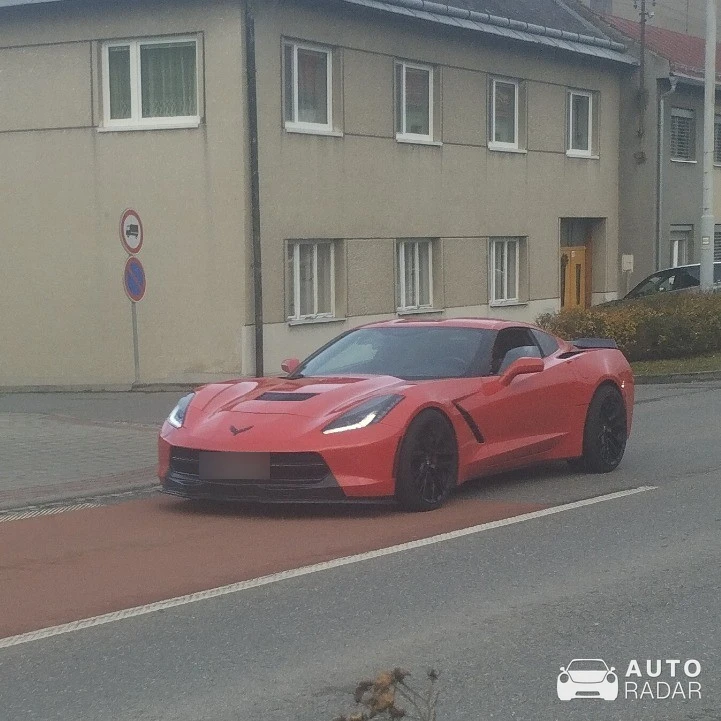 Chevrolet Corvette C7 Stingray spotted in Zdounky, Czechia