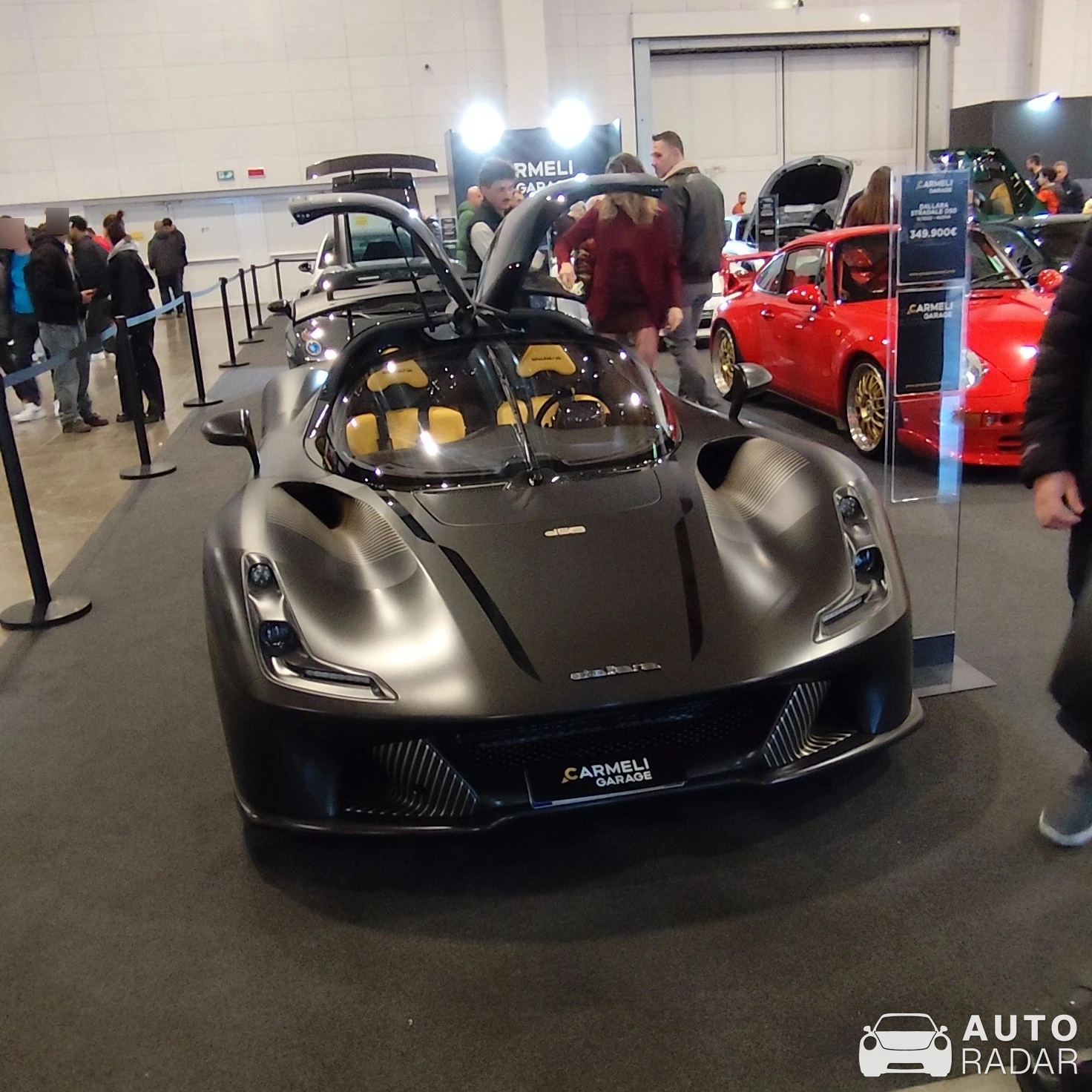 Dallara Stradale D50 spotted in Vicenza