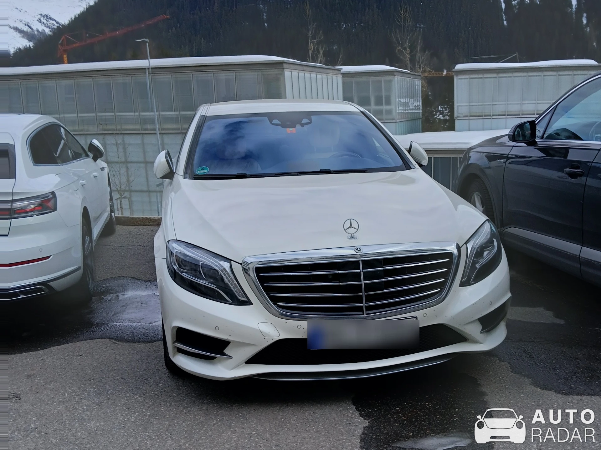 Mercedes-Benz S 63 AMG V222 spotted in Davos Platz