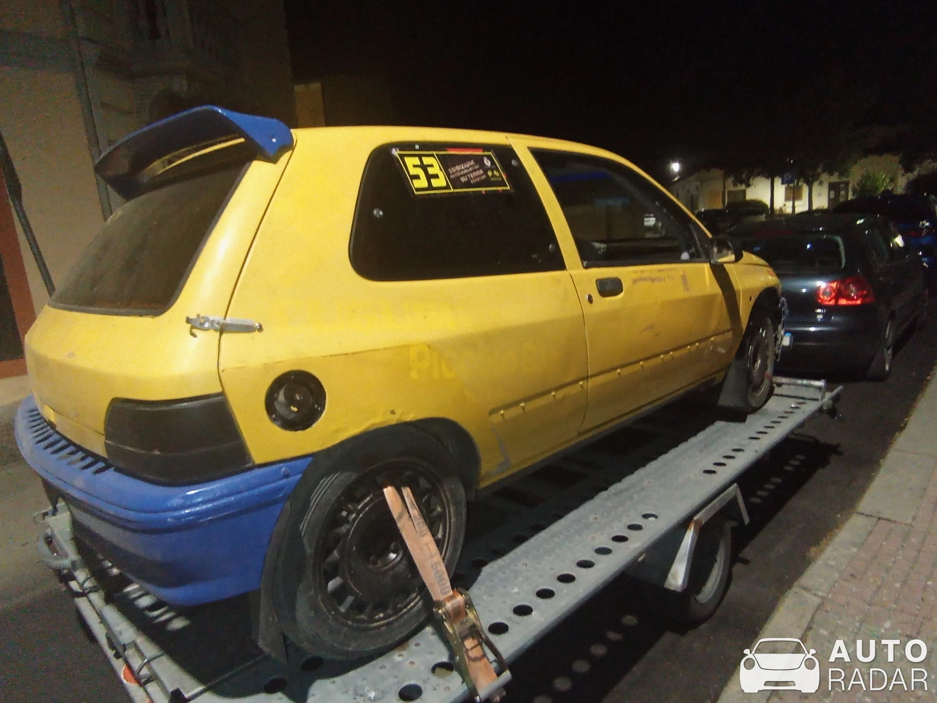 Renault Clio Rally 3  spotted in Romana