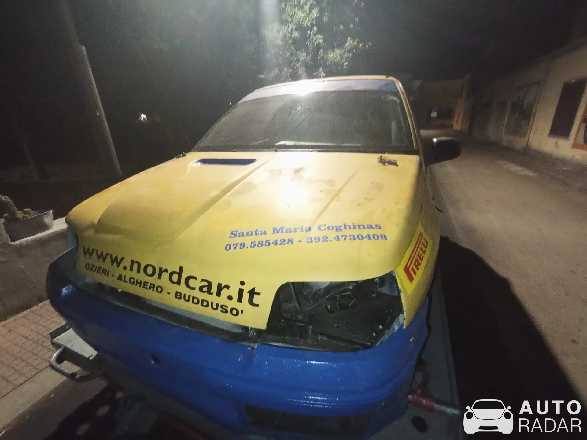 Renault Clio Rally 3  spotted in Romana, Italy