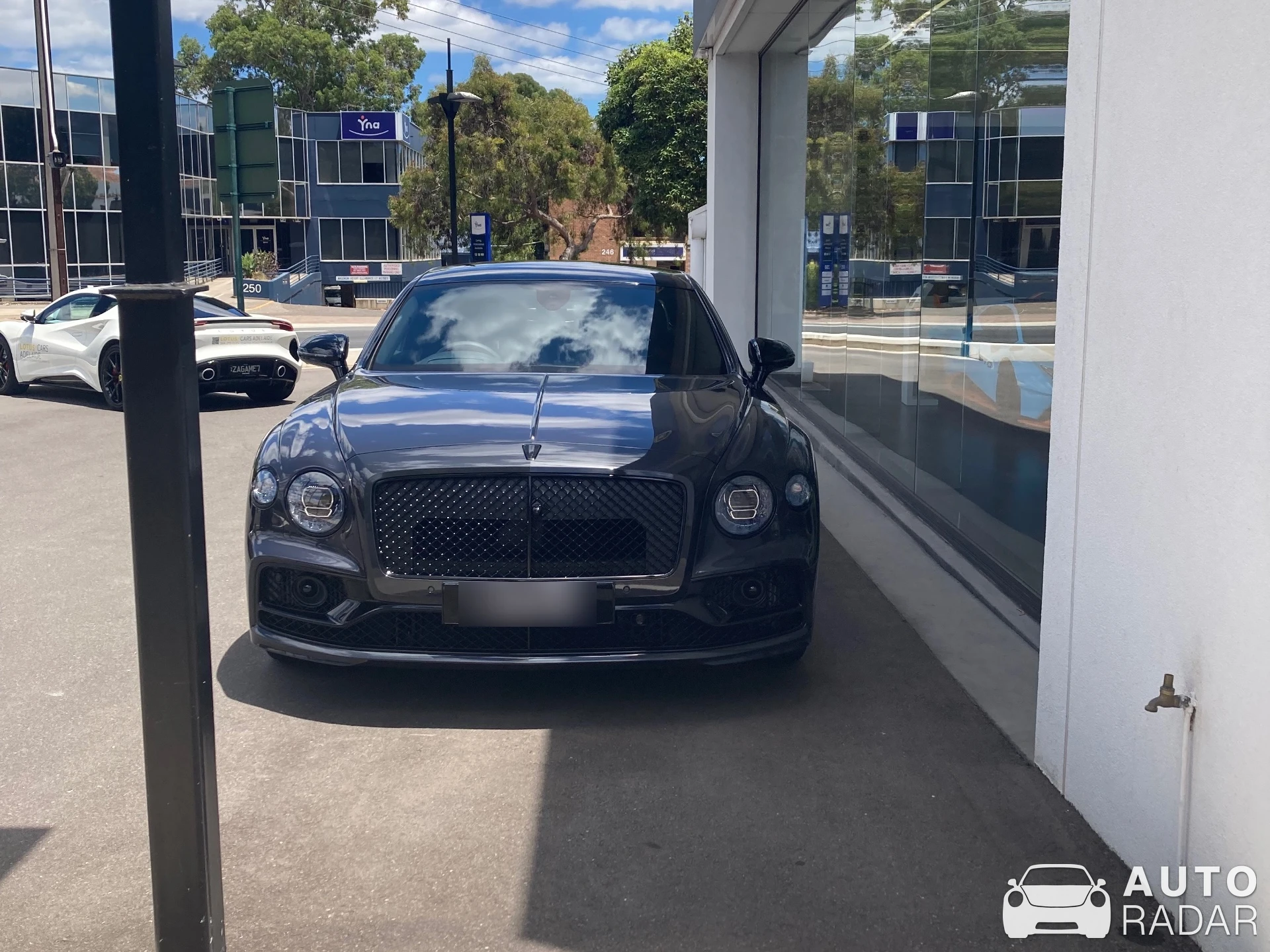 Bentley Flying Spur Hybrid spotted in Frewville, Australia