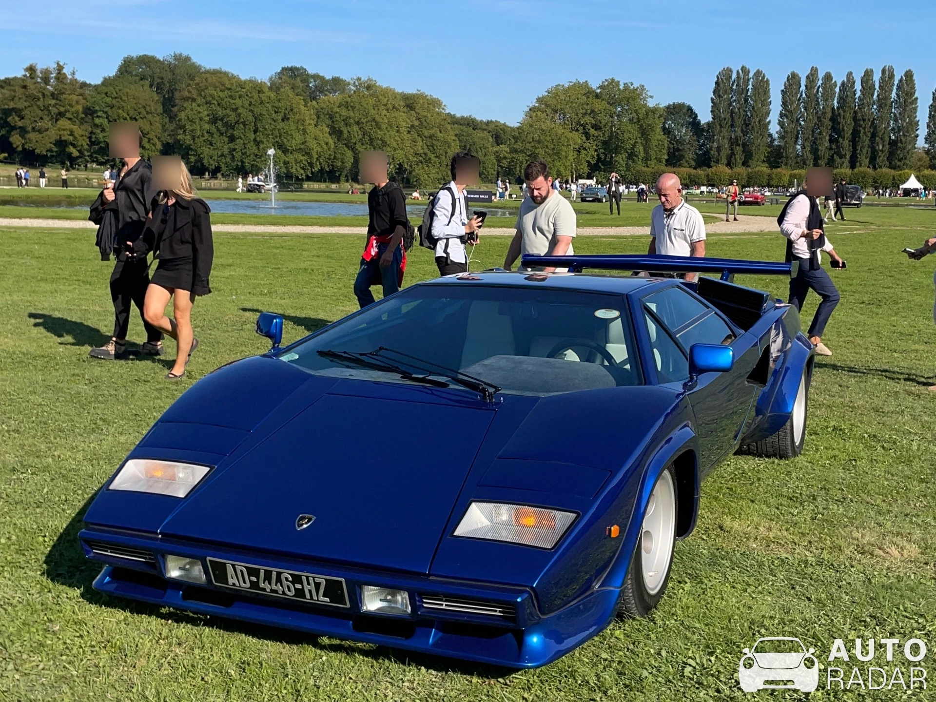 Lamborghini Countach LPI 800-4 spotted in Chantilly, France