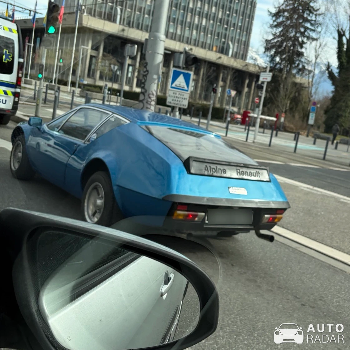 Alpine A310 spotted in Grenoble