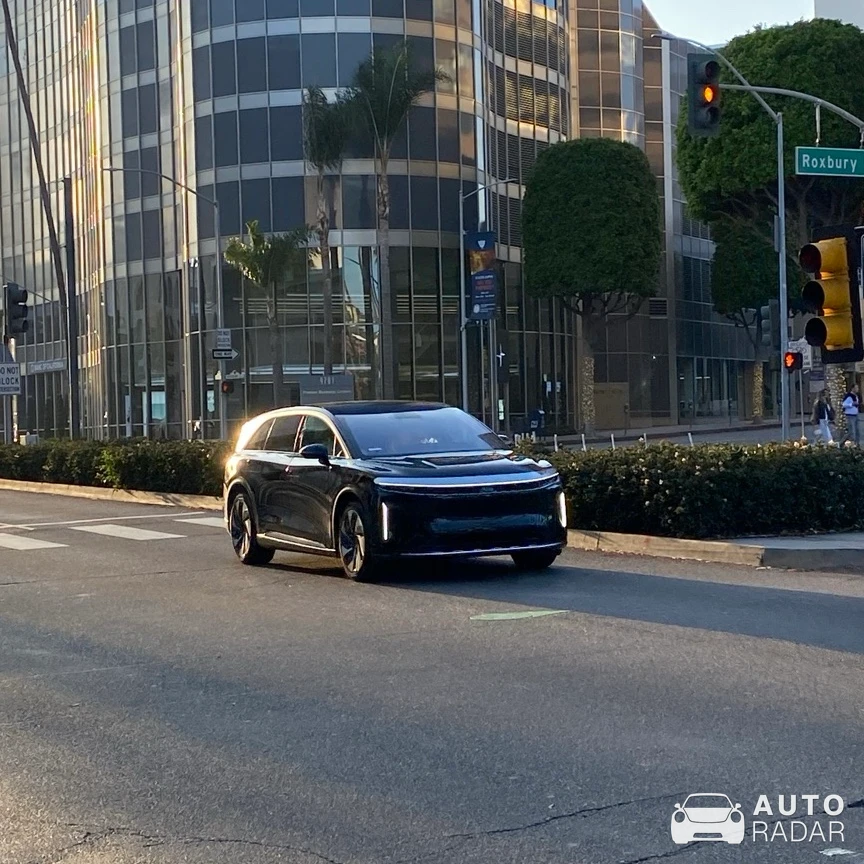 Lucid Gravity spotted in Beverly Hills, United States