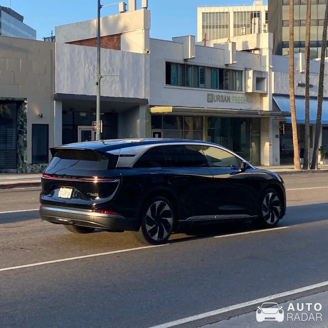 Lucid Gravity spotted in Beverly Hills