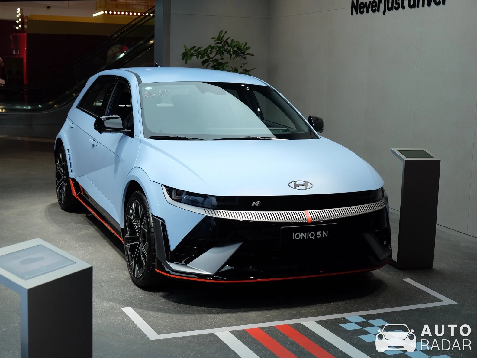 Hyundai Ioniq 5 N spotted in 黄浦区, 中国