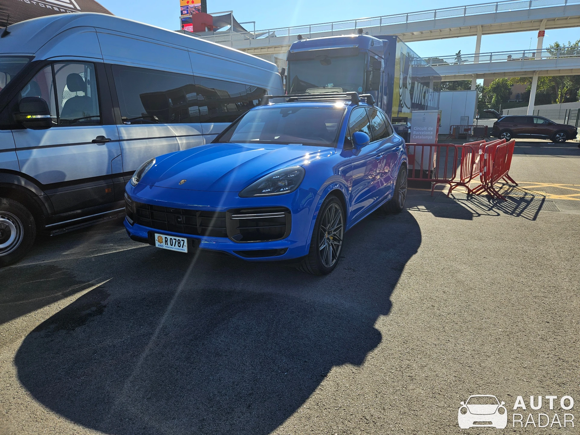 Porsche Cayenne Turbo spotted in Montmeló, España