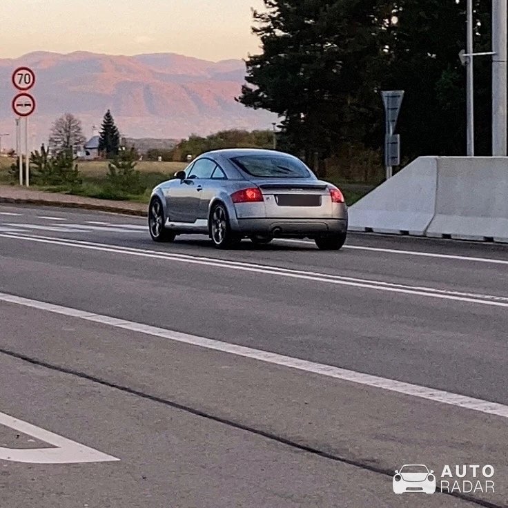 Audi TT spotted in Lovčica - Trubín, Slovensko