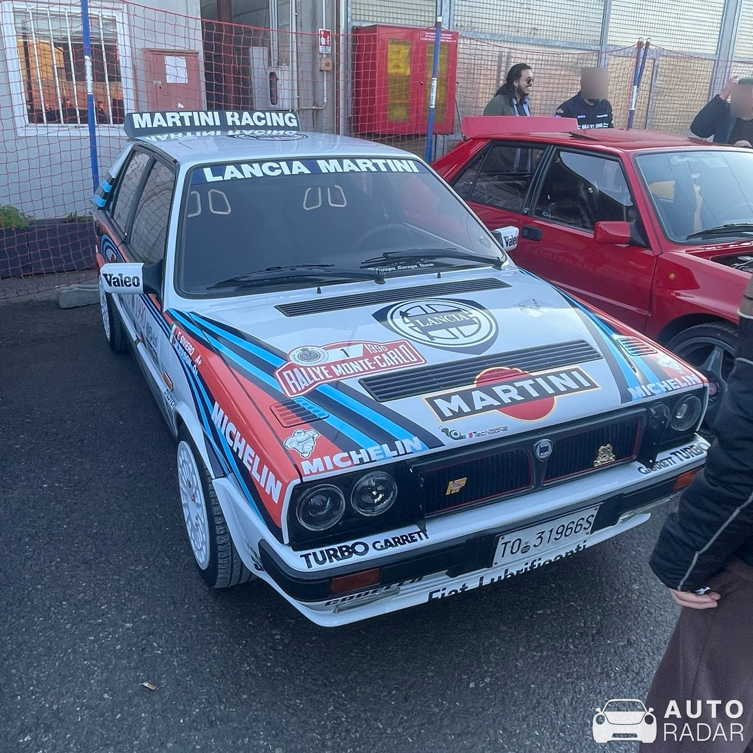 Lancia Delta HF Integrale Evo Martini spotted in Covo, Italia
