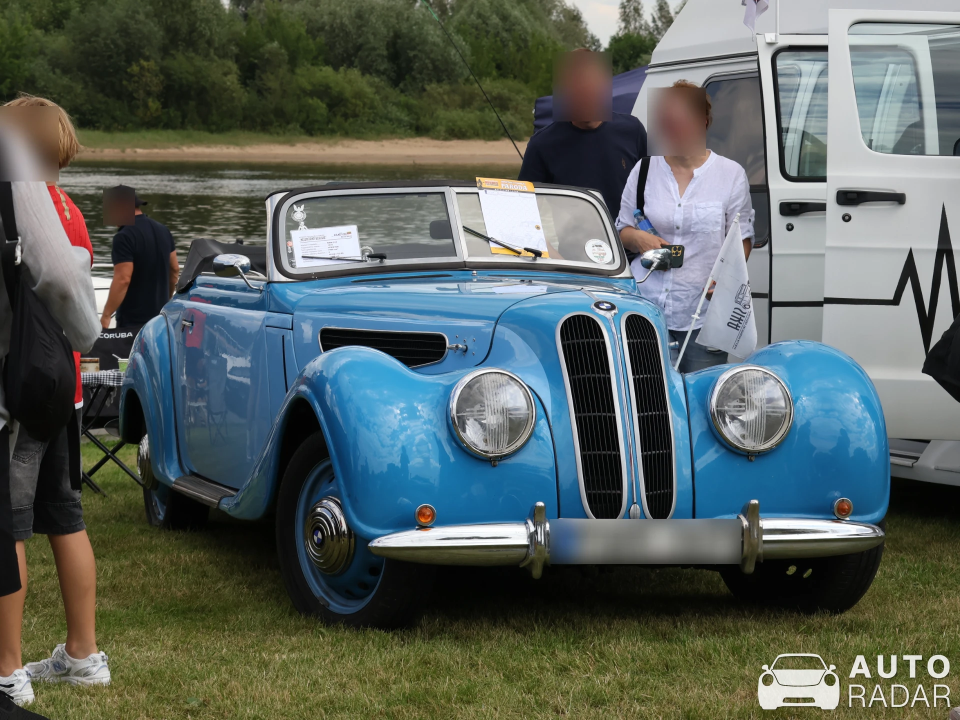 BMW 327 spotted in Rusnė