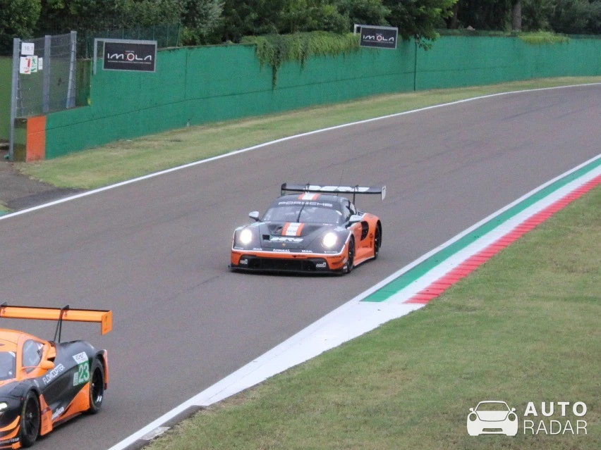 Porsche 992 GT3 R Evo spotted in Imola