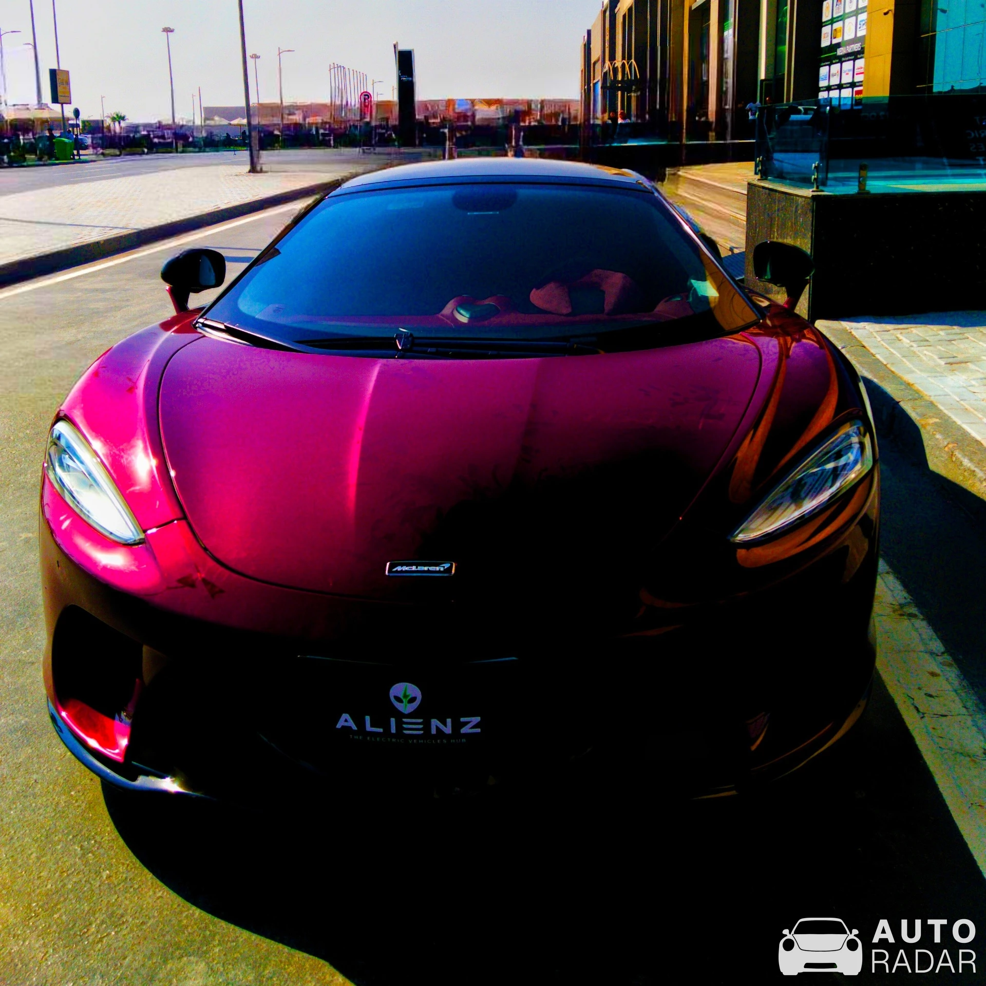 McLaren GT spotted in Nasr City, Egypt