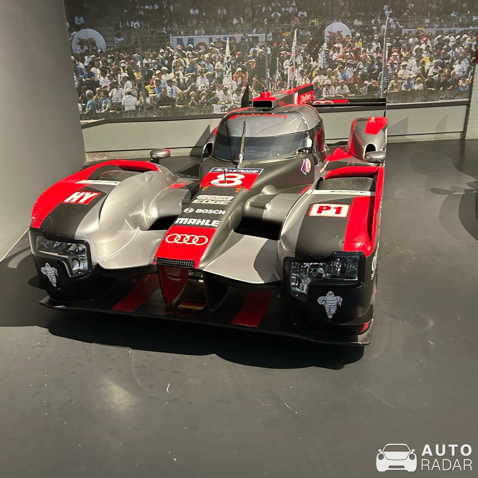 Audi R18 E-Tron Quattro spotted in Mulhouse, France