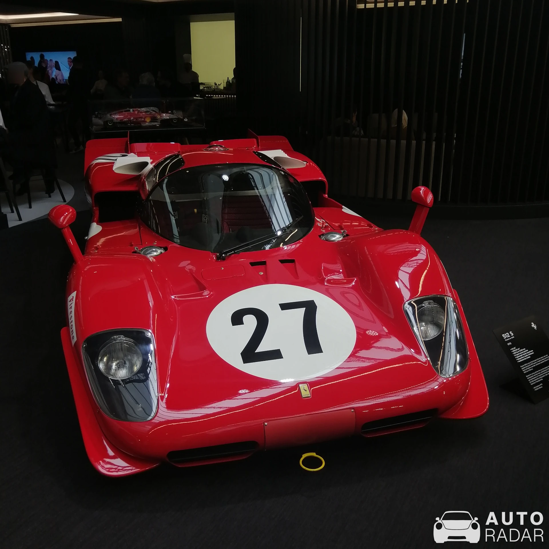 Ferrari 312 spotted in Vanves