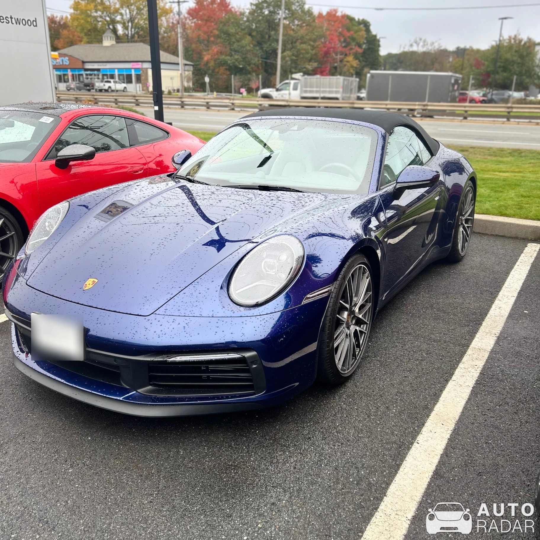 Porsche 992 Carrera Cabriolet MkI spotted in Westwood, United States