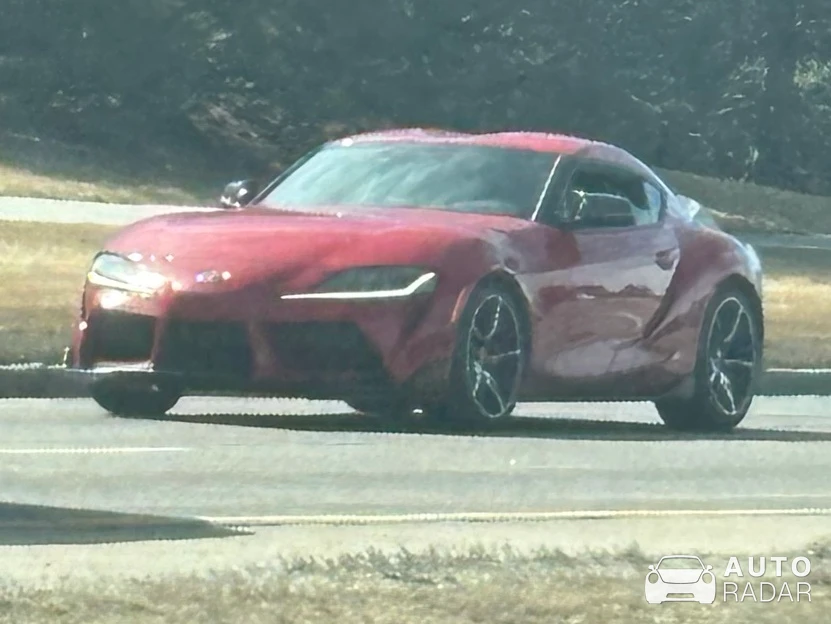 Toyota GR Supra A90 spotted in Castle Rock