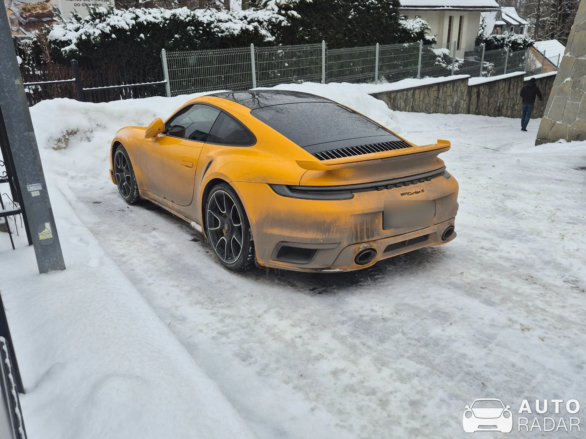 Porsche 992 Turbo S MkI spotted in Zakopane