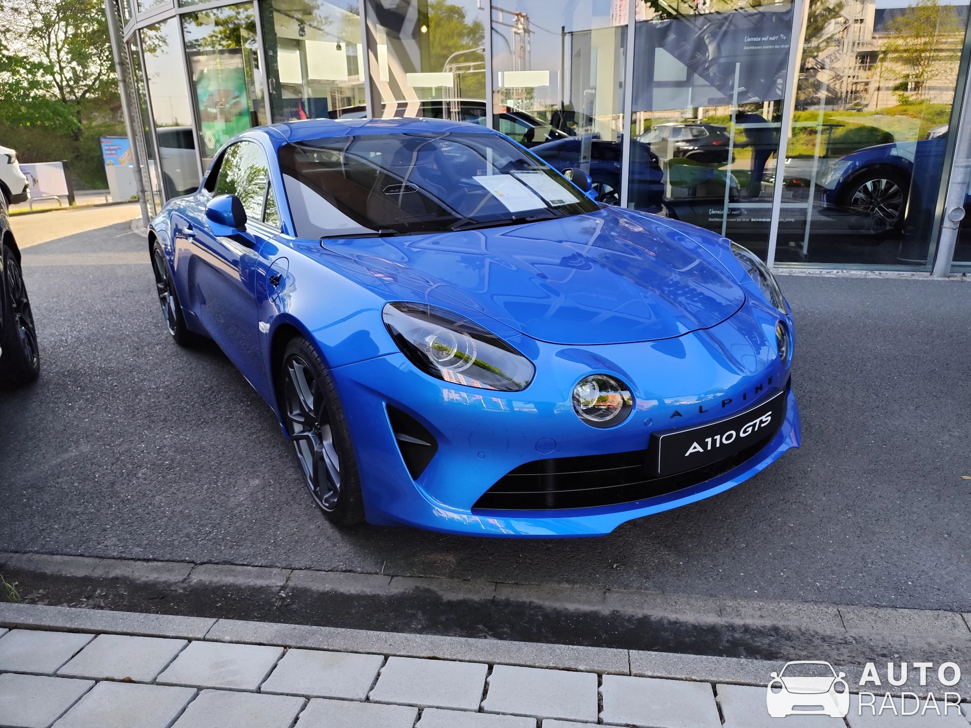Alpine A110 GTS spotted in Chemnitz