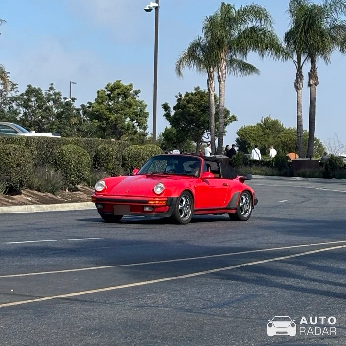 Porsche 930 Turbo Cabriolet spotted in El Segundo