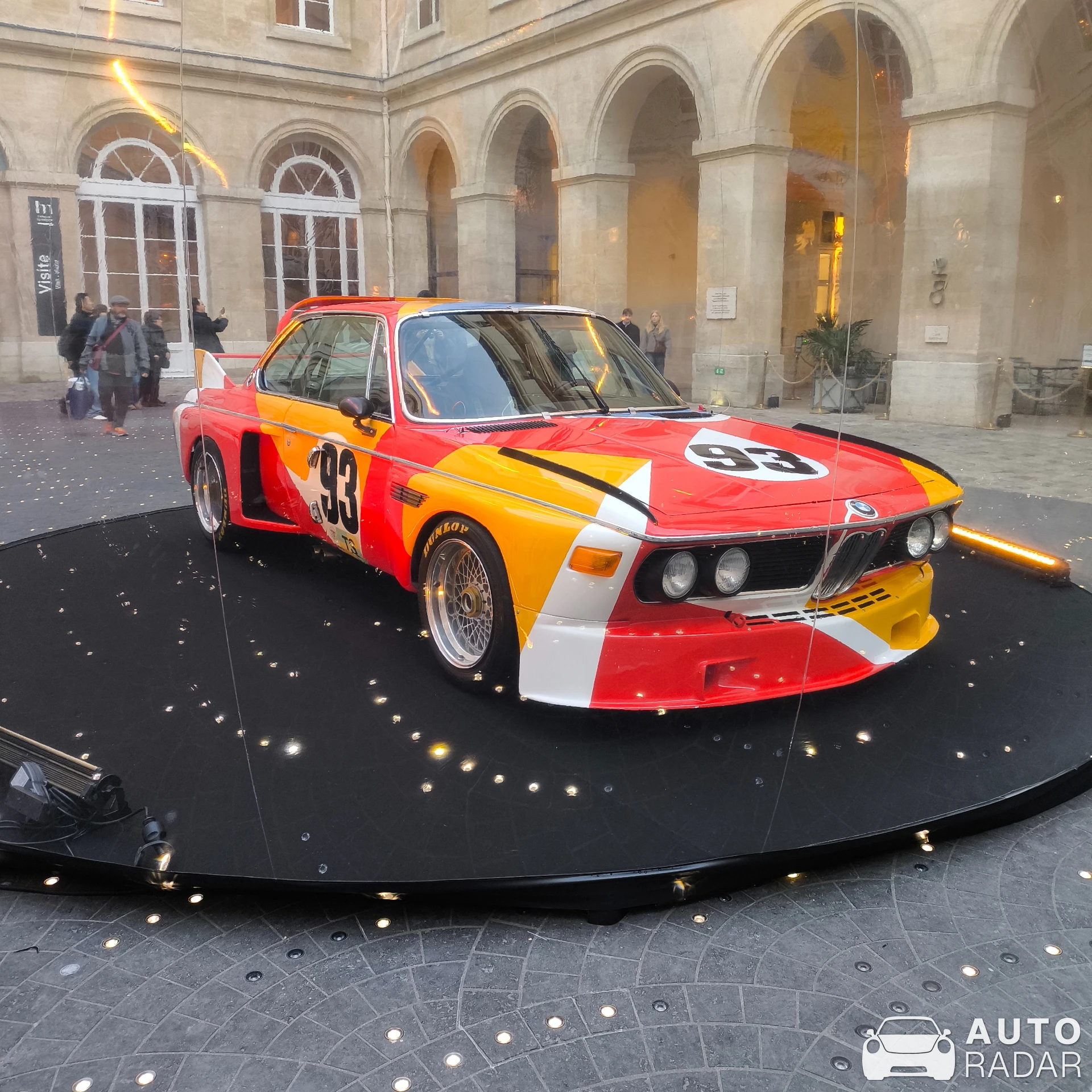 BMW 3.0 CSL E9 Renncoupé spotted in Paris, France
