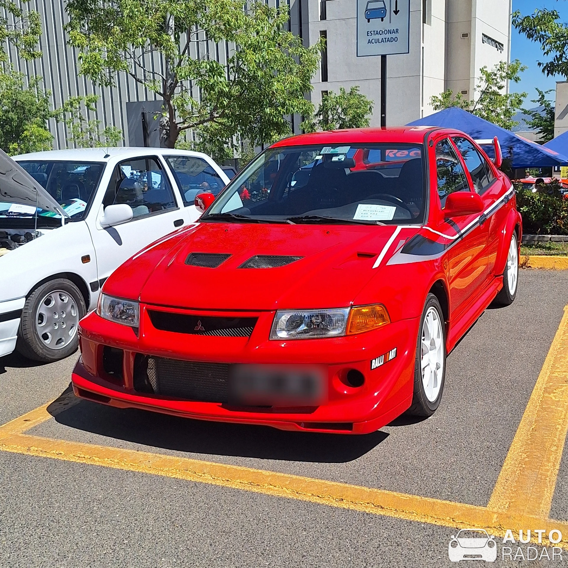 Mitsubishi Lancer Evolution VI spotted in Las Condes, Chile