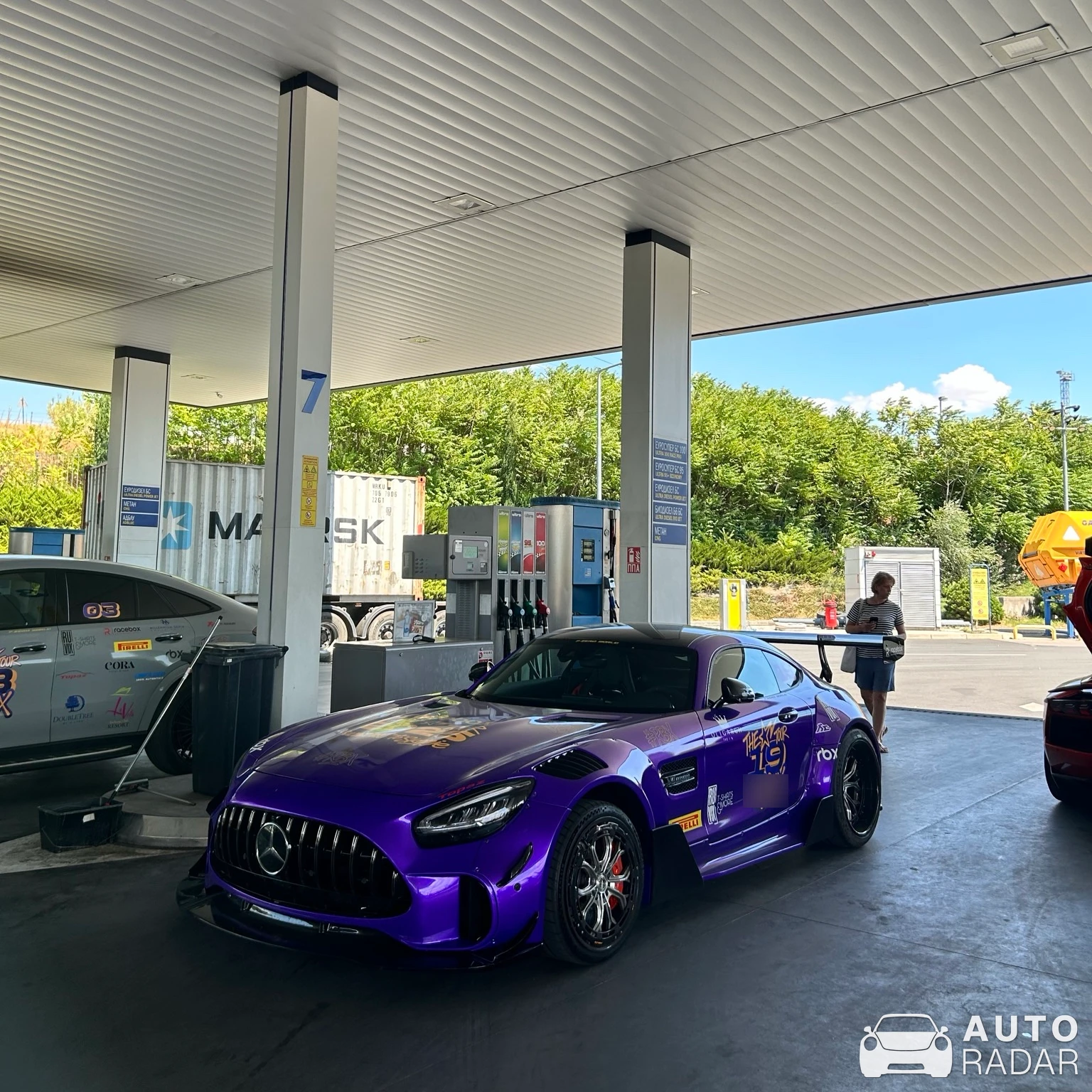 Mercedes-AMG GT S C190 2019 Carbonerre Project spotted in Bogorodica, North Macedonia