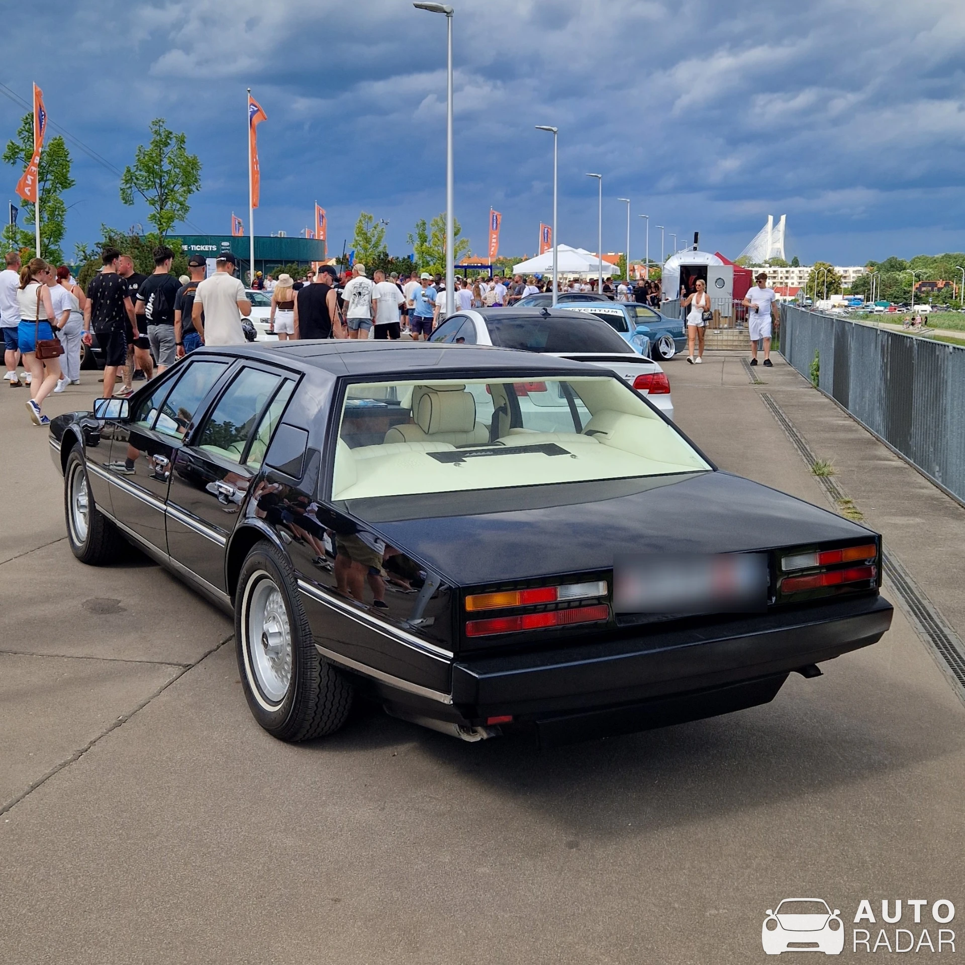 Aston Martin Lagonda Saloon spotted in Wrocław
